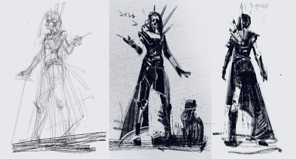 character sketches for Arden v2.0